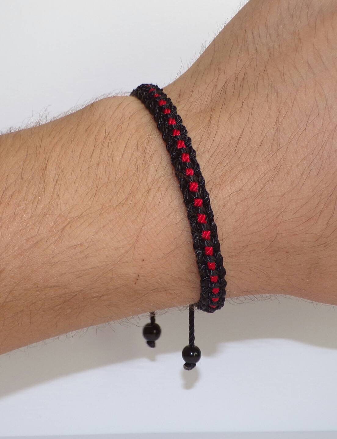 Thin Red Line beacelet! Support Firefighters with this beautiful bracelet.