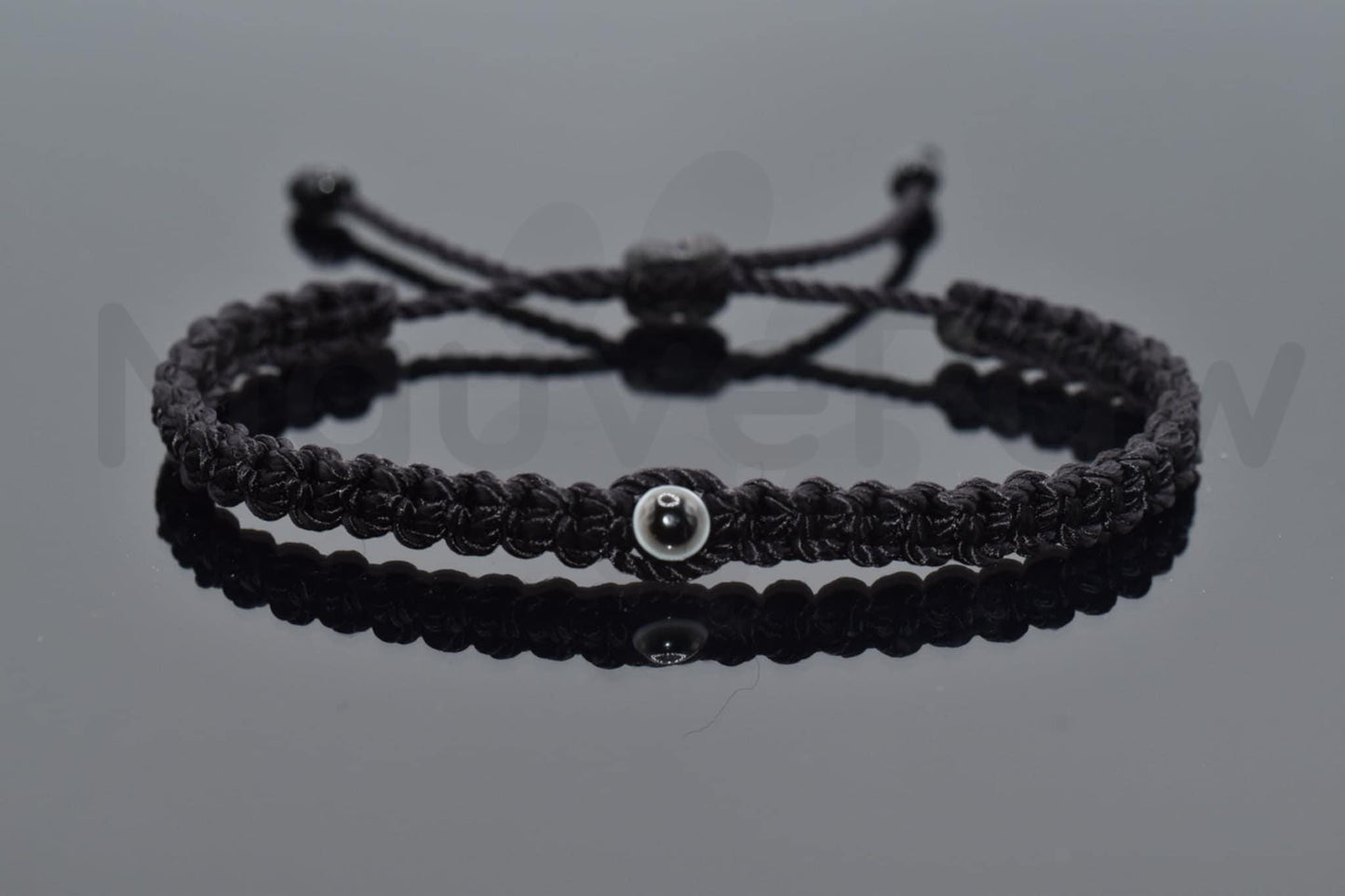 evil eye bracelet black string braided evil eye protection wristband, adjustable, good luck charm for man & woman