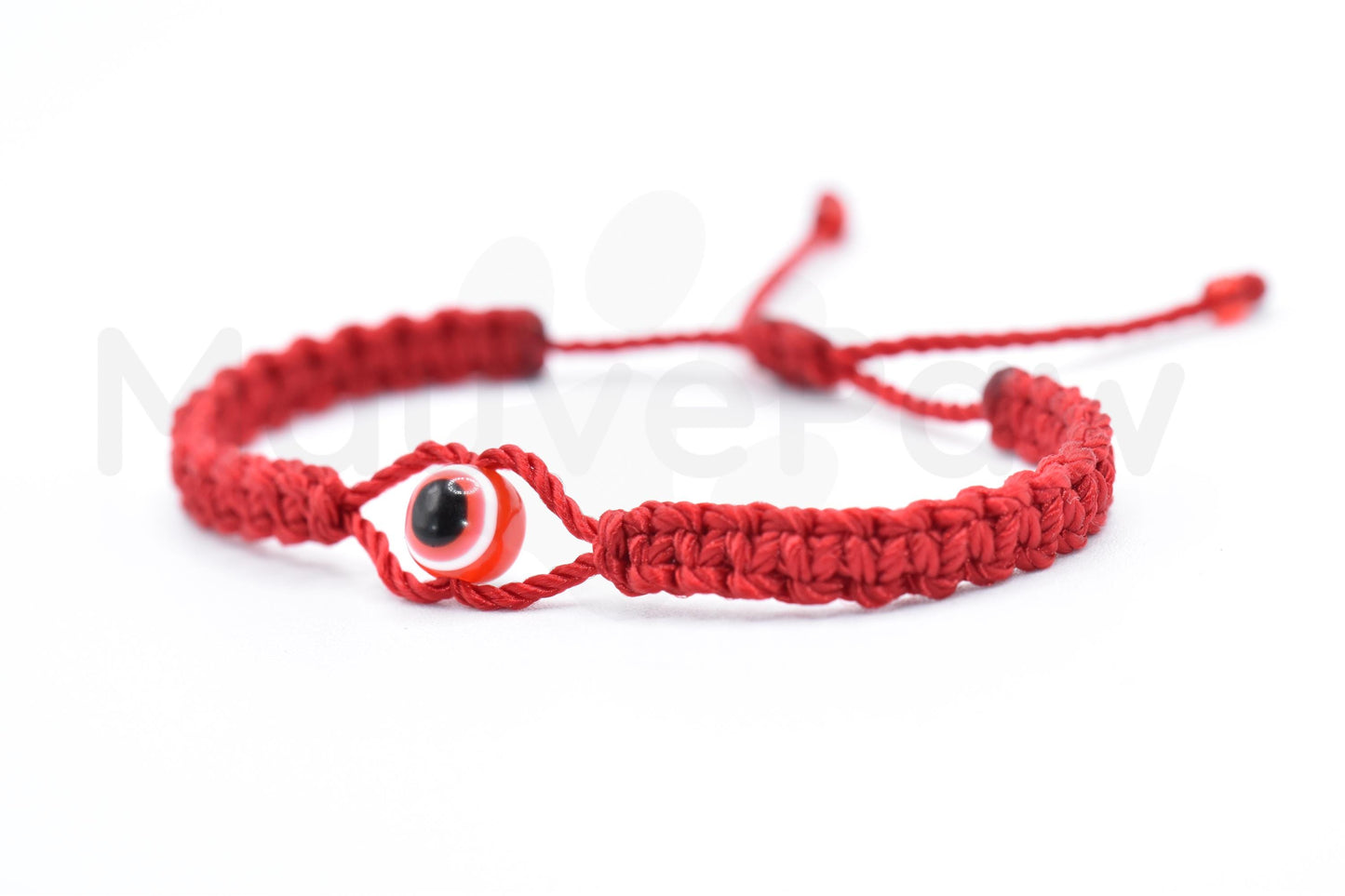 Evil eye bracelet, Red string evil eye charm, braided red string wristband, evil eye protection braided bracelet