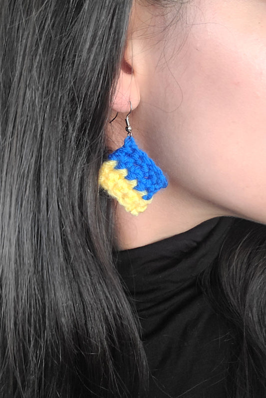 Ukraine Flag Earrings