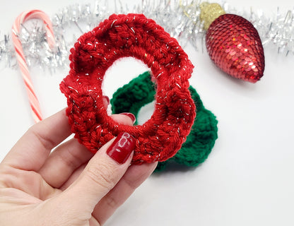 Christmas scrunchies