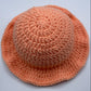 Crochet baby sun hat