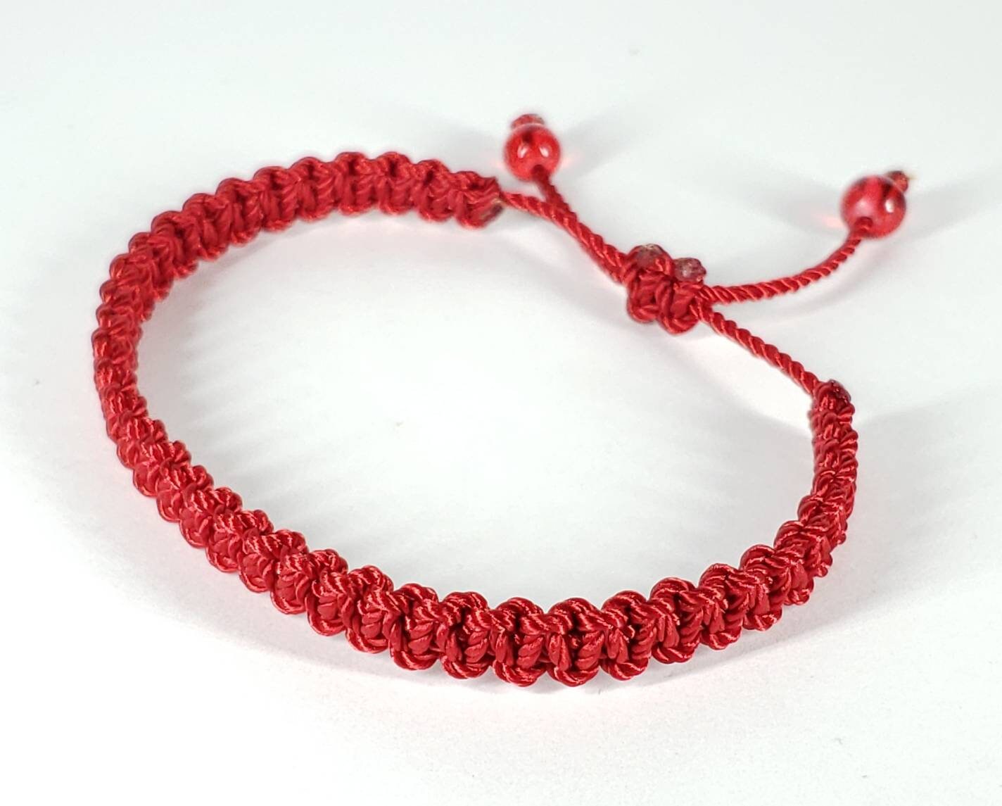 red string evil eye protection wristband, good luck bracelet for man and woman