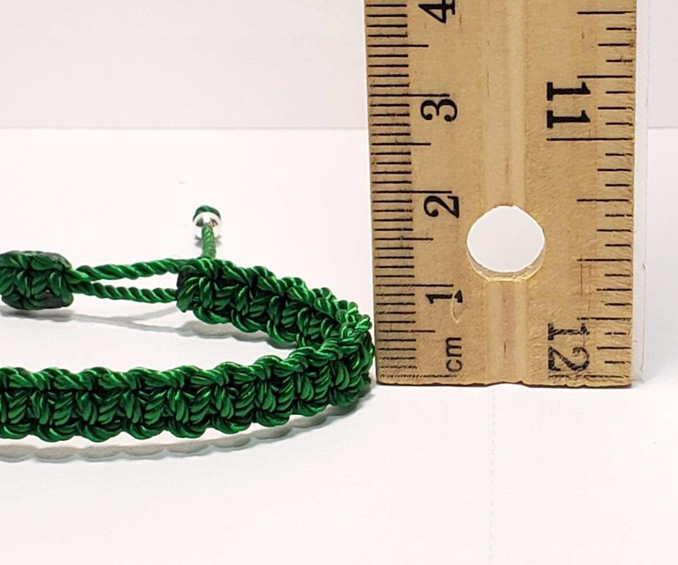 evil eye bracelet, green string evil eye wristband, braided evil eye protection bracelet, adjustable, for man and woman, new