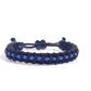 Kids size police Thin blue line bracelet -support Police wristband -braided -new -adjustable for kids