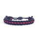 Kids size Thin Red Line beacelet, Support Firefighters bracelet, thin red line wristand, adjustable, for kids