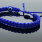 Blue bracelet, evil eye protection amulet, blue string wristband, evil eye adjustable unisex bracelet,  blue beaded bracelet