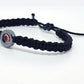 Evil eye Hematite black string good luck bracelet evil eye charm braided black string wristband evil eye protection braided bracelet