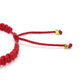 red string good luck bracelet, braided red string wristband, evil eye protection braided bracelet, unisex, adjustable