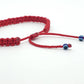 red string evil eye protection bracelet, red string wristband, good luck bracelet, evil eye protection bracelet adjustable for man and woman