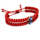 Evil eye bracelet good luck red string bracelet, evil eye charm, braided red string wristband, evil eye protection bracelet for man & woman