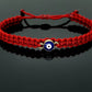 Evil eye bracelet good luck red string bracelet, evil eye charm, braided red string wristband, evil eye protection bracelet for man & woman