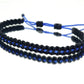 ANKLET- Thin blue line anklet, Police thin blue line, thin blue line support police anklet, adjustable.