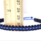 ANKLET- Thin blue line anklet, Police thin blue line, thin blue line support police anklet, adjustable.