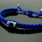 Evil eye amulet bracelet, good luck blue string wristband, evil eye protection, good luck charm, adjustable, for man and women