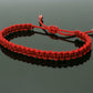 evil eye bracelet red string braided evil eye protection bracelet, adjustable, good luck charm for man & woman