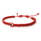 ANKLET -evil eye red string Anklet, braided red string anklet, evil eye protection charm, new, adjustable for man and woman