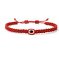 ANKLET -evil eye red string Anklet, braided red string anklet, evil eye protection charm, new, adjustable for man and woman