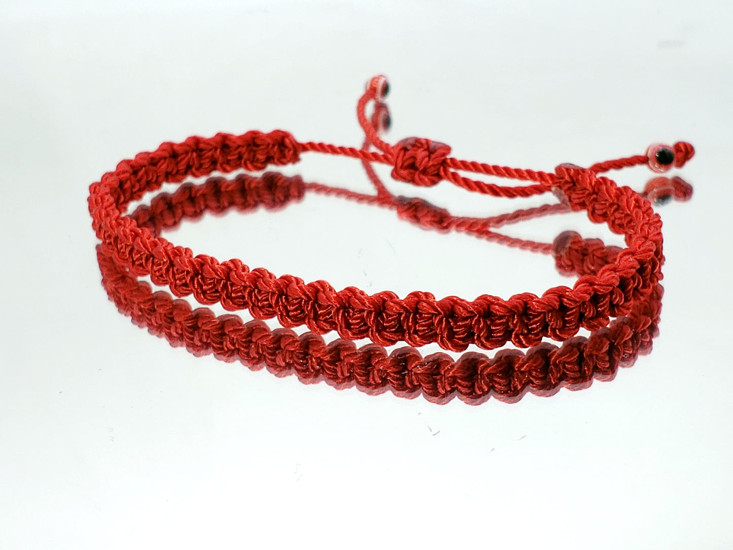 evil eye bracelet red string braided evil eye protection bracelet, adjustable, good luck charm for man & woman