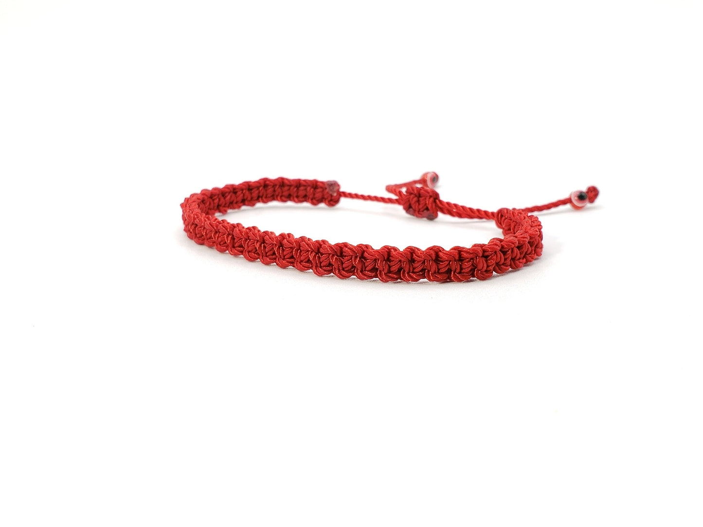 evil eye bracelet red string braided evil eye protection bracelet, adjustable, good luck charm for man & woman