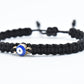 Evil eye bracelet good luck black string bracelet evil eye charm braided black string wristband evil eye protection bracelet for man & woman