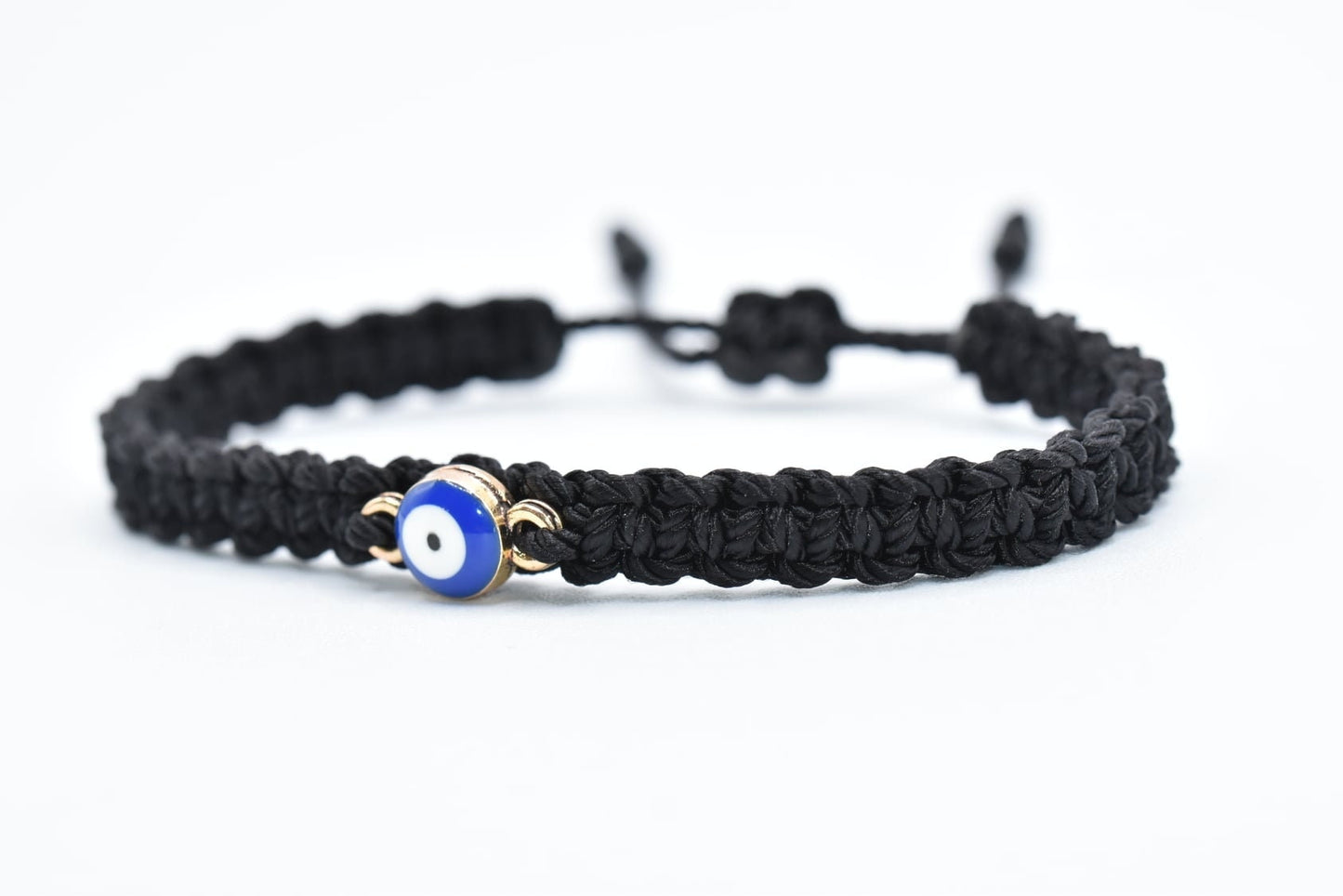 Evil eye bracelet good luck black string bracelet evil eye charm braided black string wristband evil eye protection bracelet for man & woman