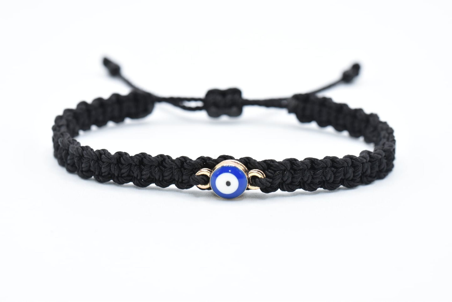 Evil eye bracelet good luck black string bracelet evil eye charm braided black string wristband evil eye protection bracelet for man & woman