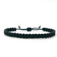 evil eye bracelet black string braided evil eye protection bracelet, adjustable, good luck charm for man & woman