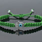 Hamsa hand green string bracelet, for happiness, luck, health, and good fortune, new. good luck and evil eye charm for man and woman