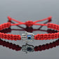 Hamsa hand red string bracelet, for happiness, luck, health, and good fortune, new. good luck and evil eye charm for man and woman