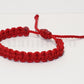 Kids size red string bracelet, evil eye protection, Evil eye amulet, good luck charm braided bracelet for kids