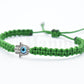 Hamsa hand green string bracelet, for happiness, luck, health, and good fortune, new. good luck and evil eye charm for man and woman