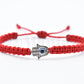 Hamsa hand red string bracelet, for happiness, luck, health, and good fortune, new. good luck and evil eye charm for man and woman