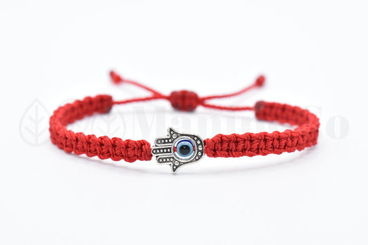 Hamsa hand red string bracelet, for happiness, luck, health, and good fortune, new. good luck and evil eye charm for man and woman