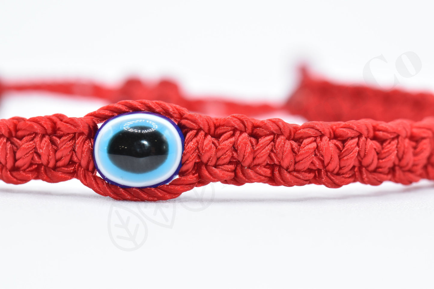 good luck red string bracelet, evil eye protection amulet, red string wristband