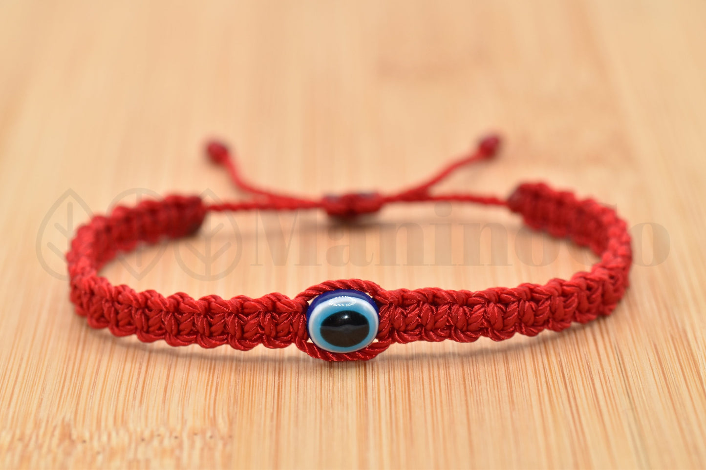 good luck red string bracelet, evil eye protection amulet, red string wristband