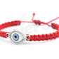 evil eye bracelet, braided red string wristband evil eye protection, good luck bracelet adjustable for man/woman