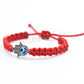 Kids size Hamsa hand red string bracelet, for happiness, luck, health, and good fortune, new. good luck and evil eye charm for children.