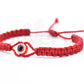 Evil eye bracelet,  Red string evil eye charm, braided red string wristband, evil eye protection braided bracelet