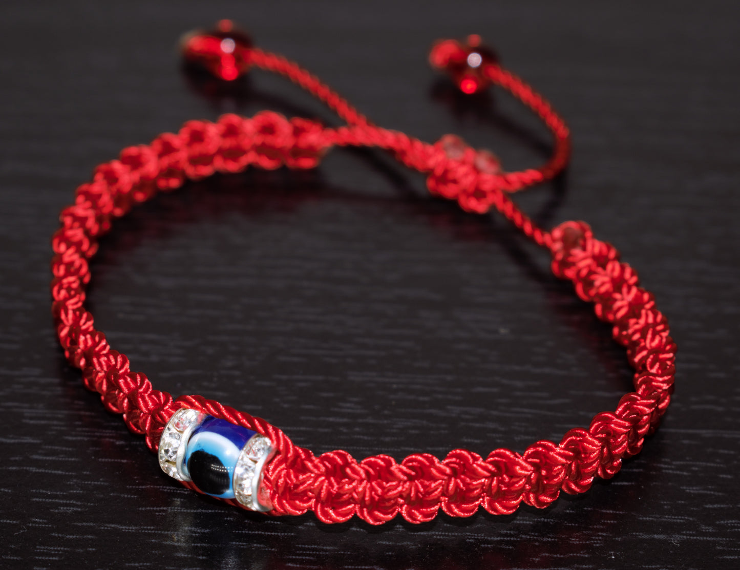 red string evil eye bracelet -charm