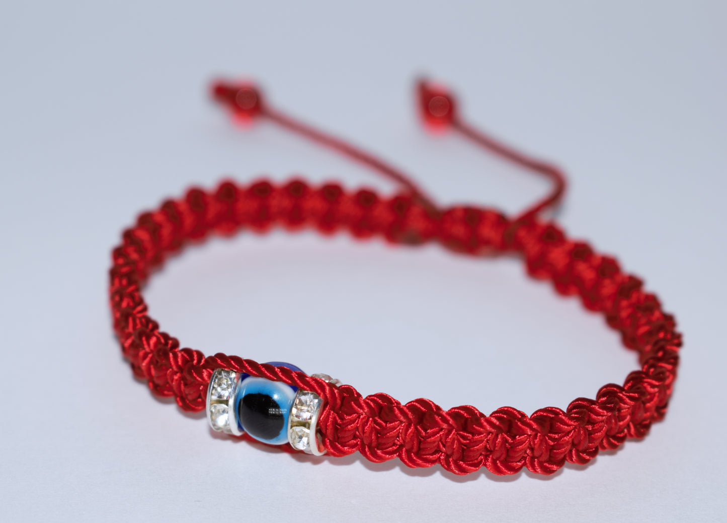 red string evil eye bracelet -charm