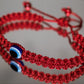 red string evil eye bracelet -ncb