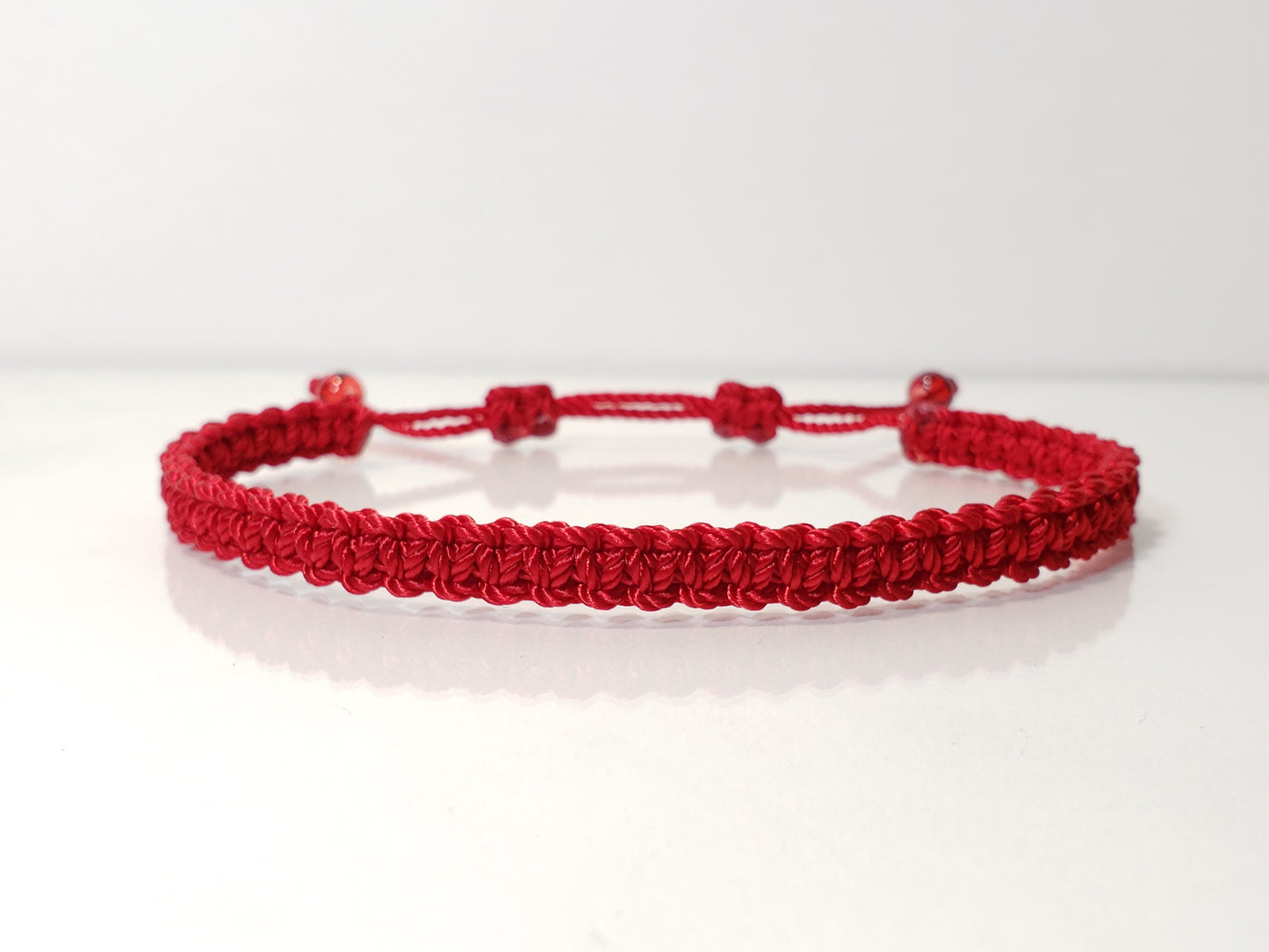 red string good luck charm Anklet