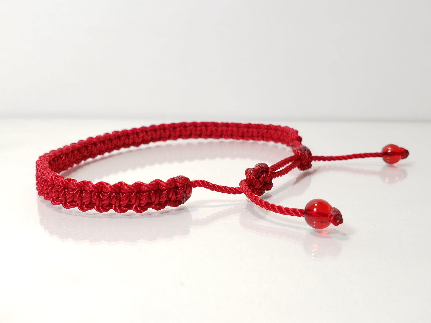 red string good luck charm Anklet