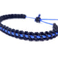 police thin blue line bracelet -bt