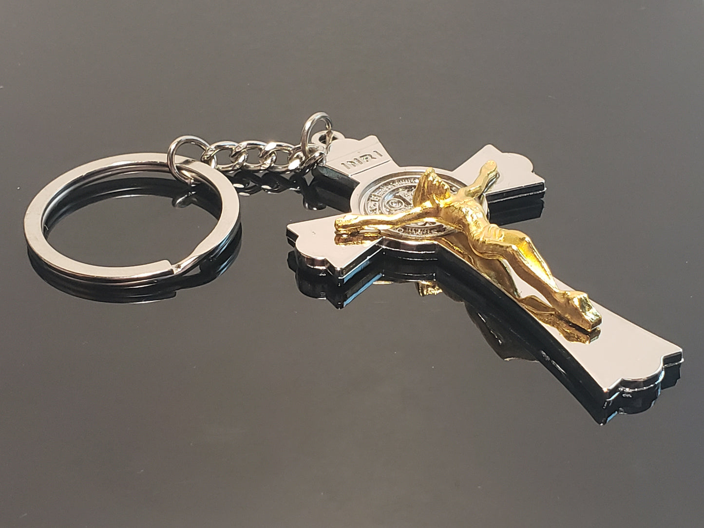 Crucifix Keychain