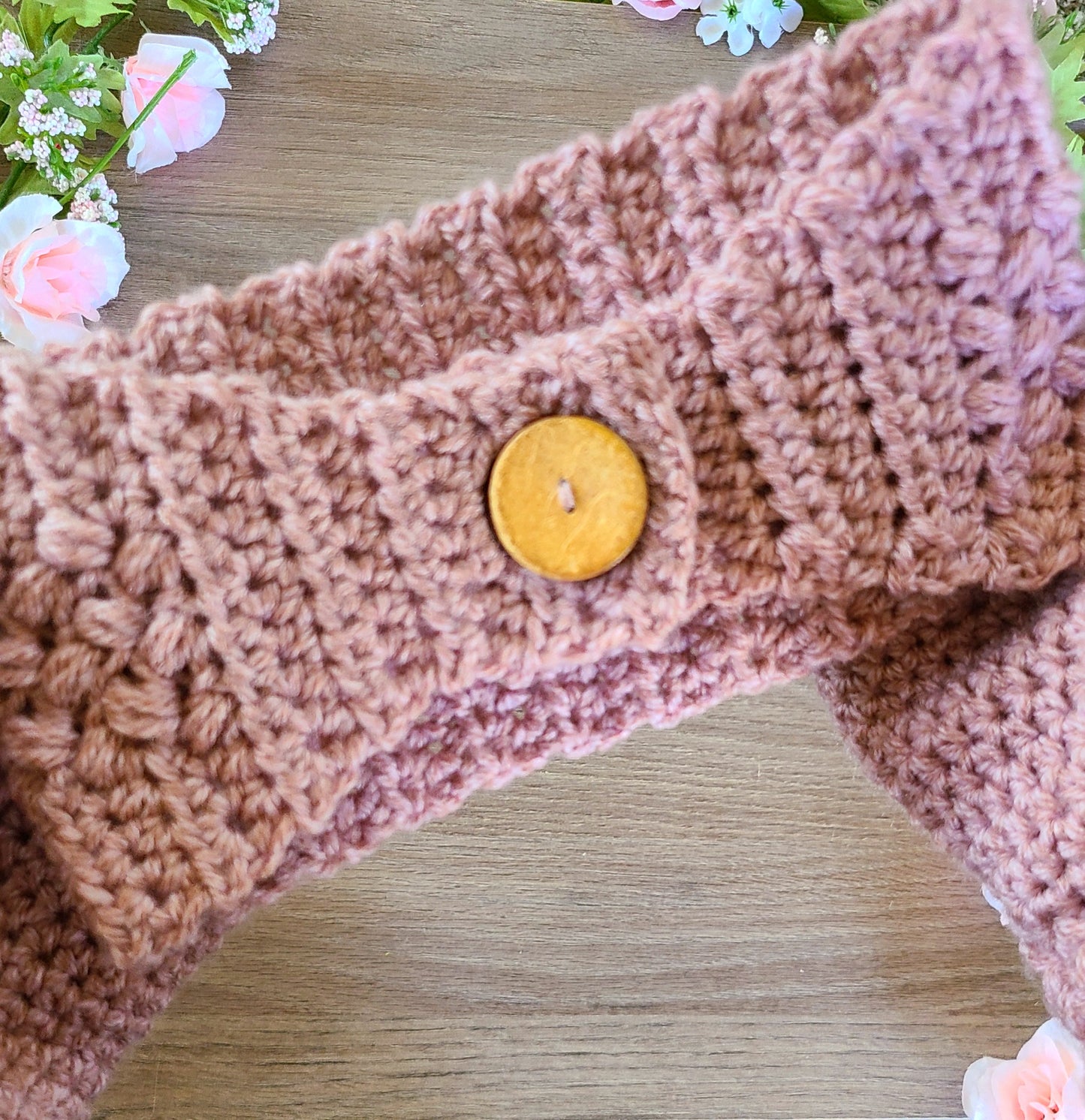 Earwarmer and mittens set