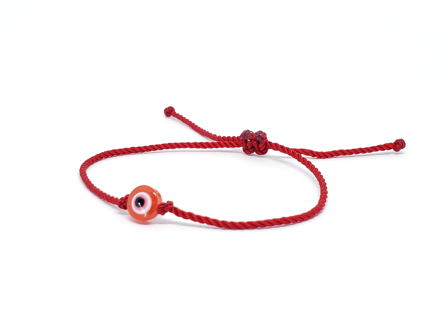 evil eye bracelet, red -re