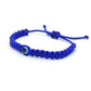 kids evil eye bracelet, blue -nc