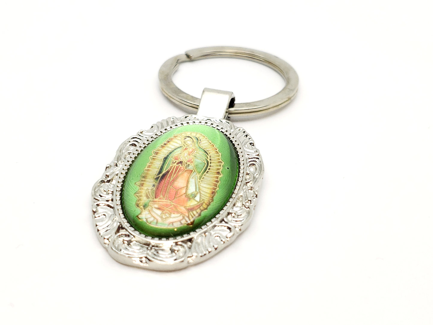 our lady of guadalupe keychain